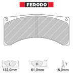 Ferodo - Kit pastiglie freno (FRP3070) - Ravasicorse