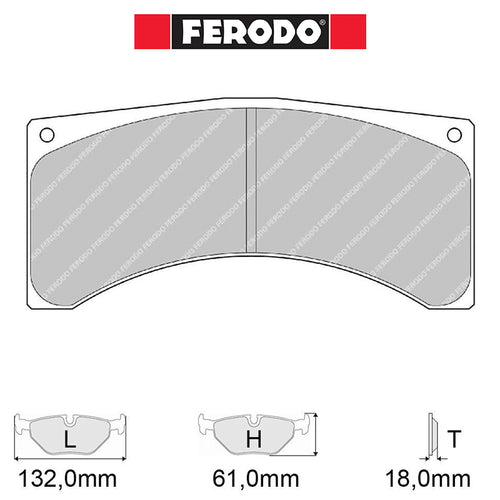 Ferodo - Kit pastiglie freno (FRP3070) - Ravasicorse