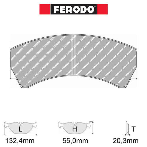 Ferodo - Kit pastiglie freno (FRP3073) - Ravasicorse