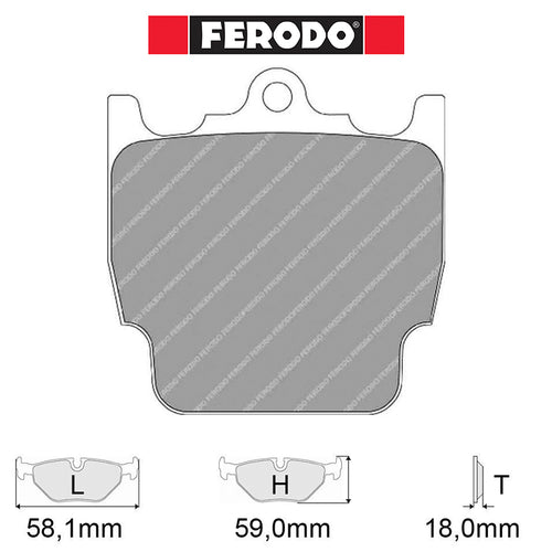 Ferodo - Kit pastiglie freno (FRP3074) - Ravasicorse