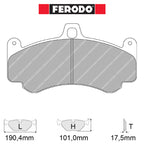 Ferodo - Kit pastiglie freno (FRP3075) - Ravasicorse