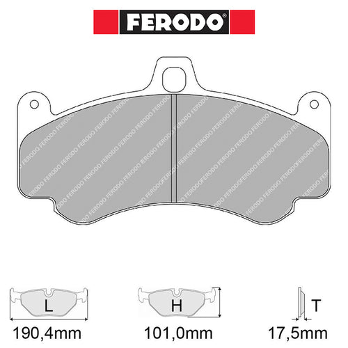 Ferodo - Kit pastiglie freno (FRP3075) - Ravasicorse