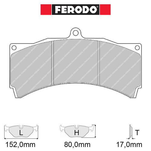 Ferodo - Kit pastiglie freno (FRP3076) - Ravasicorse