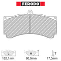 Ferodo - Kit pastiglie freno (FRP3077) - Ravasicorse