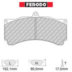 Ferodo - Kit pastiglie freno (FRP3077) - Ravasicorse