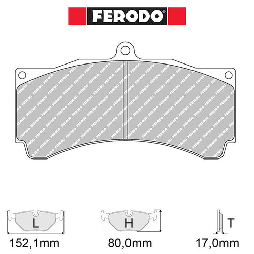 Ferodo - Kit pastiglie freno (FRP3077) - Ravasicorse