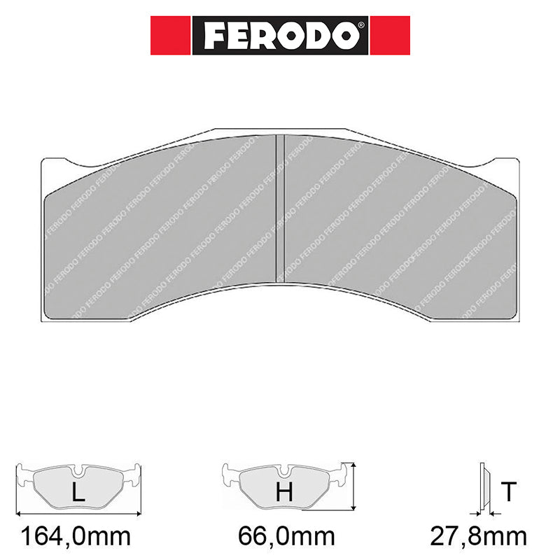 Ferodo - Kit pastiglie freno (FRP3080) - Ravasicorse