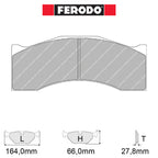 Ferodo - Kit pastiglie freno (FRP3080) - Ravasicorse