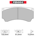 Ferodo - Kit pastiglie freno (FRP3082) - Ravasicorse