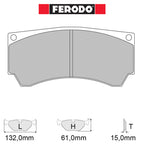 Ferodo - Kit pastiglie freno (FRP3082) - Ravasicorse