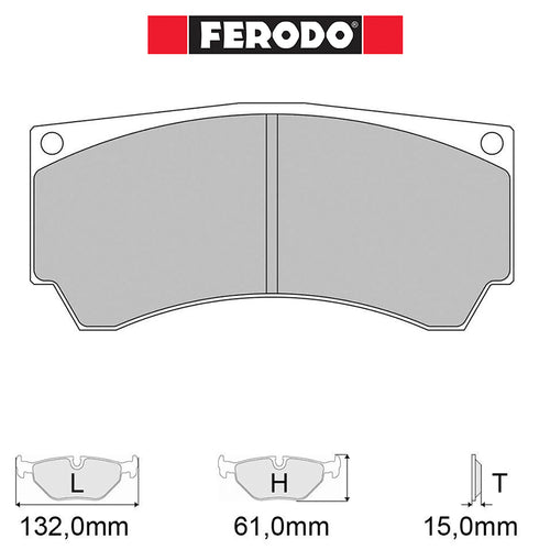 Ferodo - Kit pastiglie freno (FRP3082) - Ravasicorse