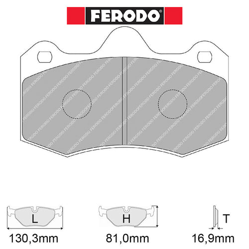 Ferodo - Kit pastiglie freno (FRP3083) - Ravasicorse