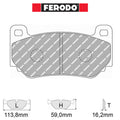 Ferodo - Kit pastiglie freno (FRP3085) - Ravasicorse