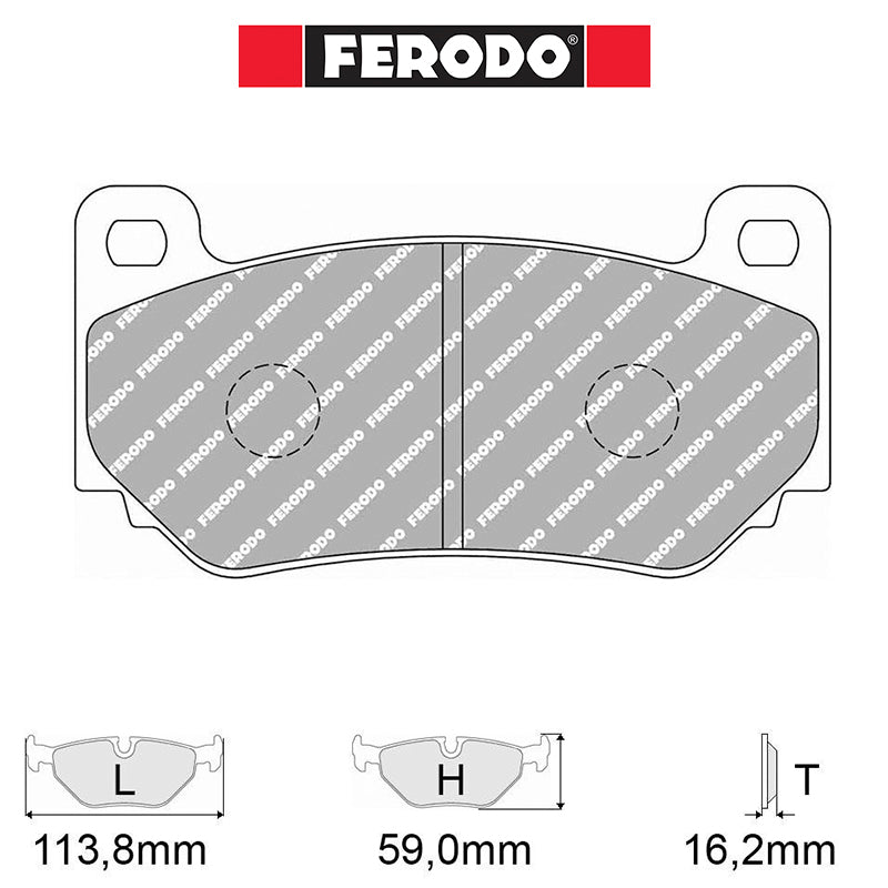 Ferodo - Kit pastiglie freno (FRP3085) - Ravasicorse