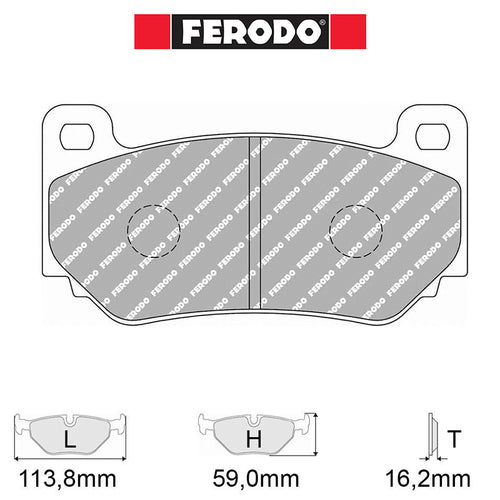 Ferodo - Kit pastiglie freno (FRP3085) - Ravasicorse