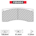 Ferodo - Kit pastiglie freno (FRP3087) - Ravasicorse