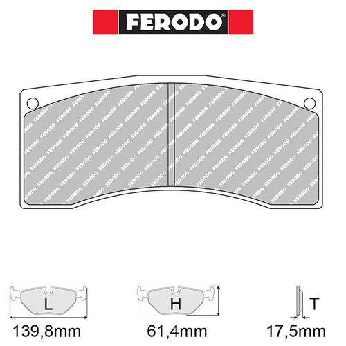 Ferodo - Kit pastiglie freno (FRP3087) - Ravasicorse