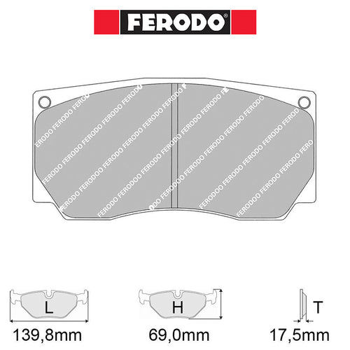 Ferodo - Kit pastiglie freno (FRP3088) - Ravasicorse
