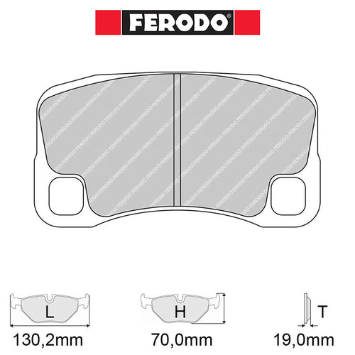 Ferodo - Kit pastiglie freno (FRP3095) - Ravasicorse