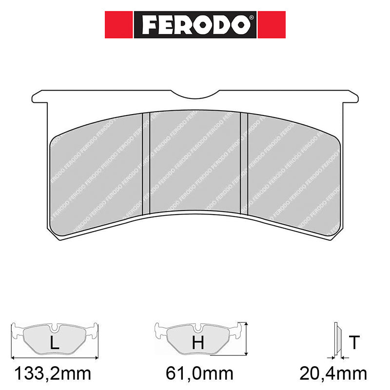 Ferodo - Kit pastiglie freno (FRP3097) - Ravasicorse