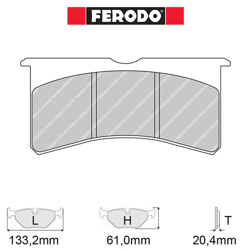 Ferodo - Kit pastiglie freno (FRP3097) - Ravasicorse