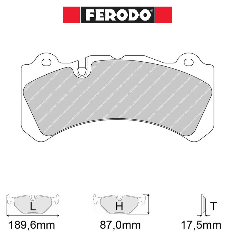 Ferodo - Kit pastiglie freno (FRP3098) - Ravasicorse