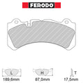 Ferodo - Kit pastiglie freno (FRP3098) - Ravasicorse