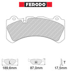 Ferodo - Kit pastiglie freno (FRP3098) - Ravasicorse