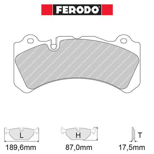 Ferodo - Kit pastiglie freno (FRP3098) - Ravasicorse