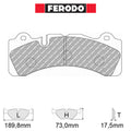 Ferodo - Kit pastiglie freno (FRP3099) - Ravasicorse
