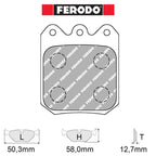 Ferodo - Kit pastiglie freno (FRP3104) - Ravasicorse