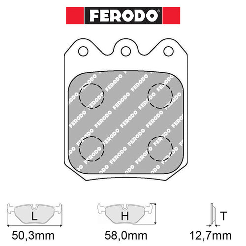 Ferodo - Kit pastiglie freno (FRP3104) - Ravasicorse