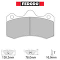 Ferodo - Kit pastiglie freno (FRP3107) - Ravasicorse