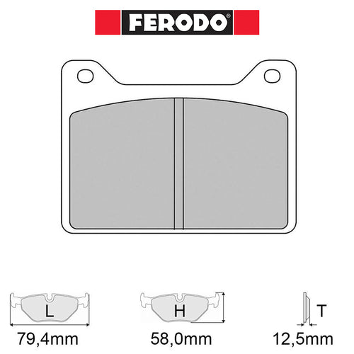 Ferodo - Kit pastiglie freno (FRP3108) - Ravasicorse
