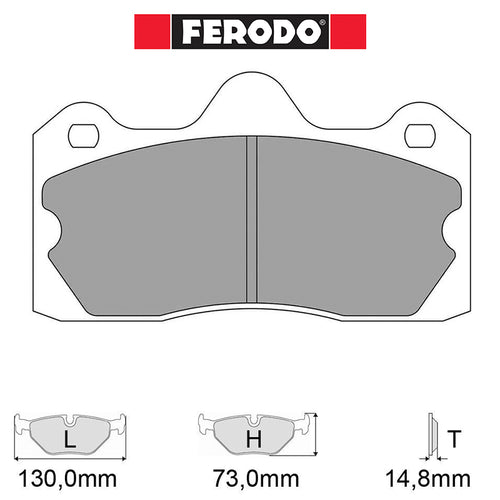Ferodo - Kit pastiglie freno (FRP3115) - Ravasicorse