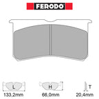 Ferodo - Kit pastiglie freno (FRP3116) - Ravasicorse