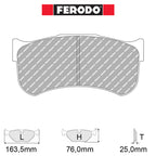 Ferodo - Kit pastiglie freno (FRP3128) - Ravasicorse
