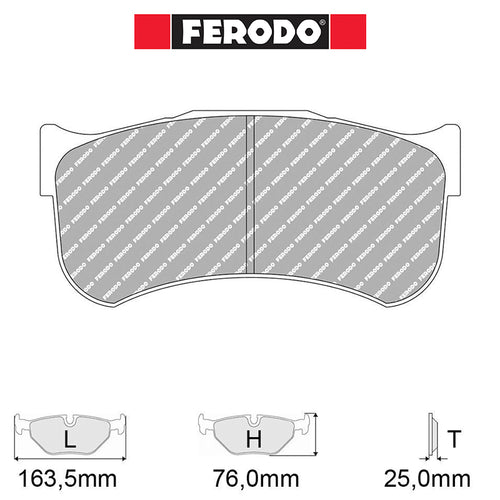 Ferodo - Kit pastiglie freno (FRP3128) - Ravasicorse