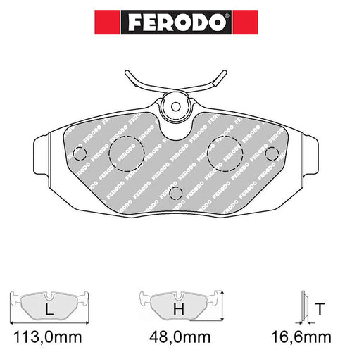 Ferodo - Kit pastiglie freno (FRP3130) - Ravasicorse