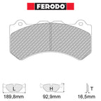 Ferodo - Kit pastiglie freno (FRP3133) - Ravasicorse