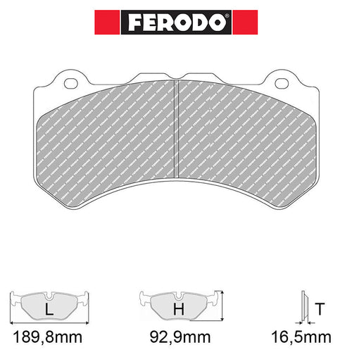Ferodo - Kit pastiglie freno (FRP3133) - Ravasicorse