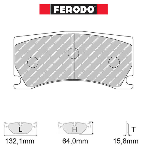 Ferodo - Kit pastiglie freno (FRP3135) - Ravasicorse