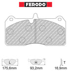Ferodo - Kit pastiglie freno (FRP3136) - Ravasicorse
