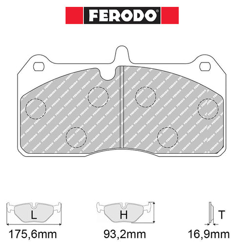 Ferodo - Kit pastiglie freno (FRP3136) - Ravasicorse
