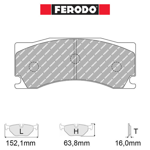 Ferodo - Kit pastiglie freno (FRP3142) - Ravasicorse