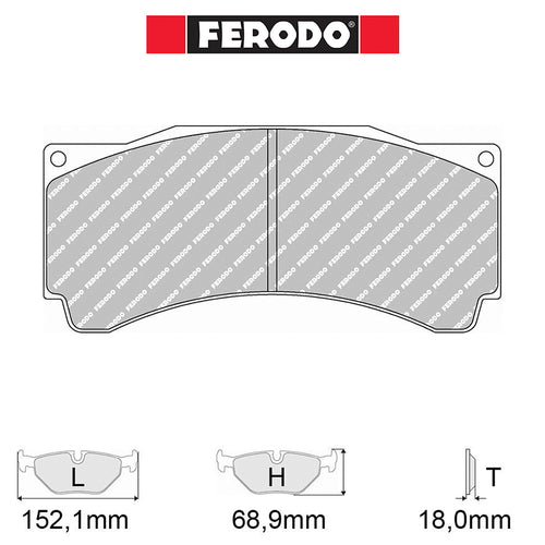 Ferodo - Kit pastiglie freno (FRP3144) - Ravasicorse