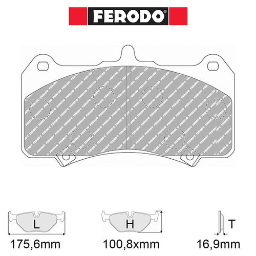 Ferodo - Kit pastiglie freno (FRP3147) - Ravasicorse