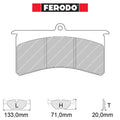 Ferodo - Kit pastiglie freno (FRP501) - Ravasicorse