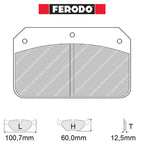 Ferodo - Kit pastiglie freno (FRP502) - Ravasicorse