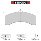 Ferodo - Kit pastiglie freno (FRP503) - Ravasicorse